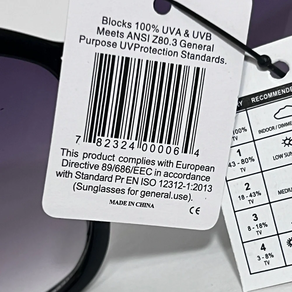 VG Designer Luxury Collection‎ Square Sunglasses
